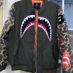 Men’s  “We Get Money green jacket